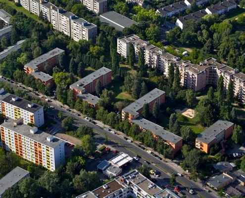 Luftaufnahme Marienfelde Hildburghauser Strasse