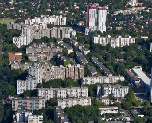 Luftaufnahme Gropiusstadt