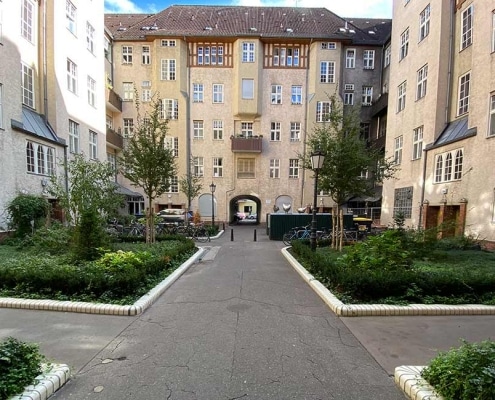 Foto Innenhof Neukölln Nord Fuldastrasse | Weichselstrasse
