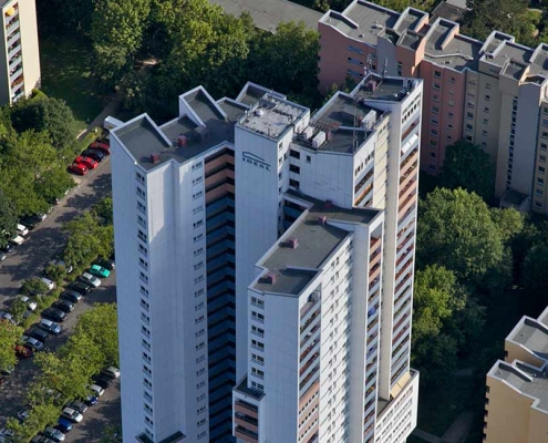 Luftaufnahme Gropiusstadt Fritz-Erler-Allee 120