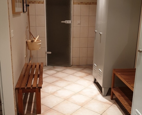 Umkleidebereich Sauna Franz-Körner-Str. 61a
