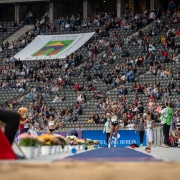 ISTAF INDOOR 2021 - Weitspringerin Malaika Mihambo vor Publikum