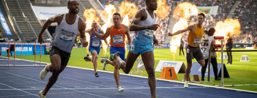 ISTAF OUTDOOR 2023 - 5 Sprinter laufen um die Wette