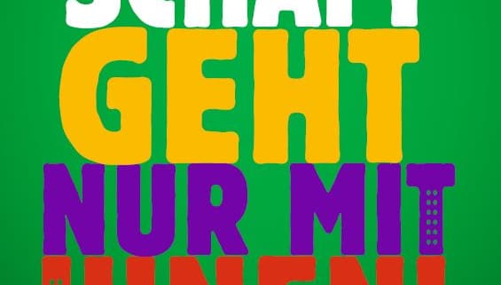 Werbebanner Imagekampagne Wohnungsgenossenschaften Berlin
